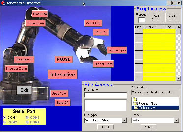 Robotic Arm Interface