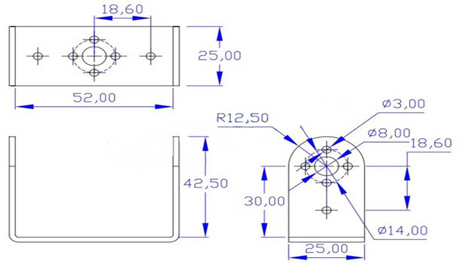 Servo Motor Brackets
