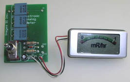 Analog Radiation Meter