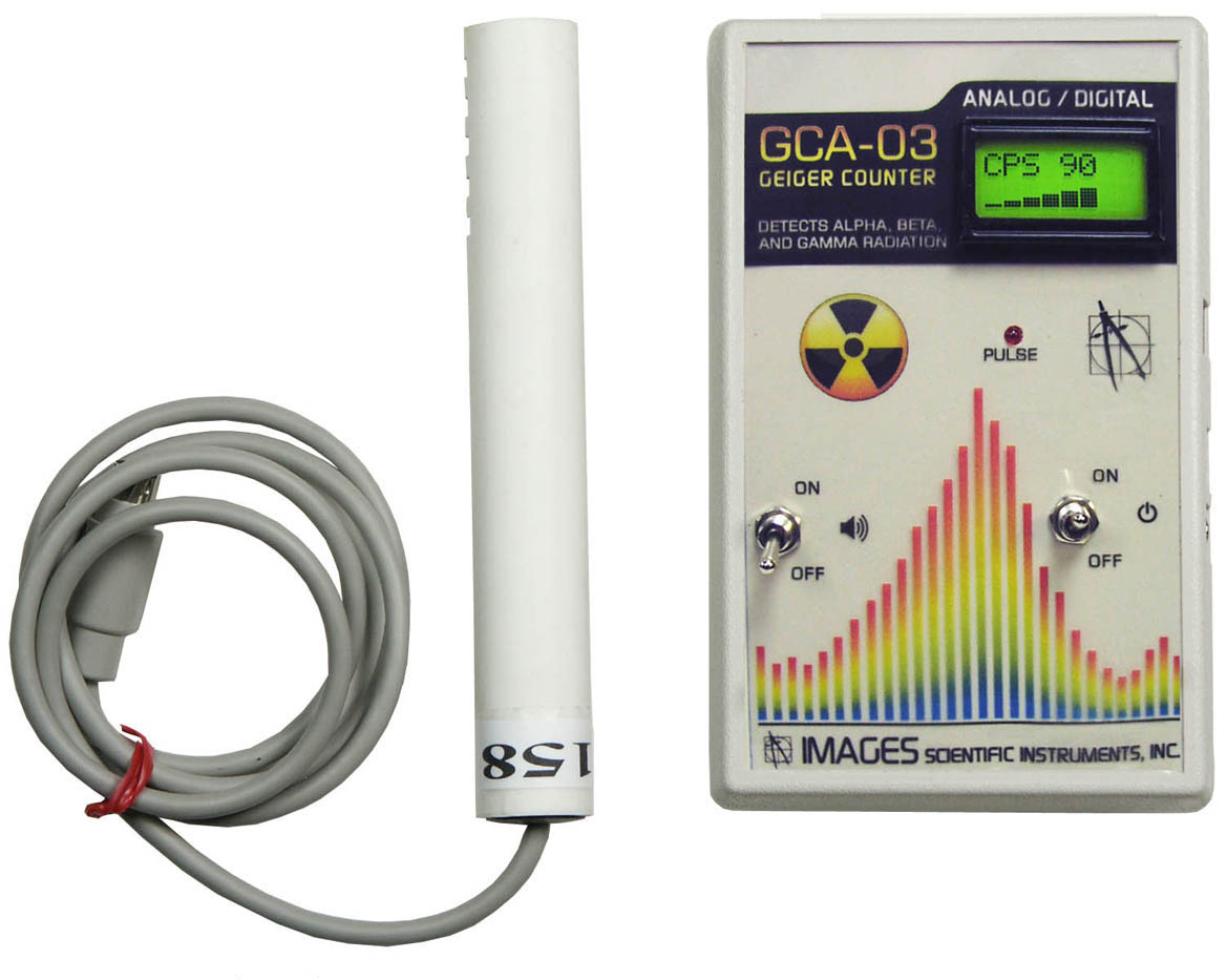Images SI Inc's Analog Meter Geiger Counters are useful for detecting