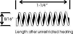 Nitinol Compression Spring