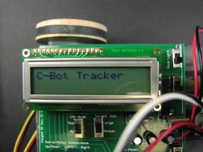 C-Bot Tracker on LCD