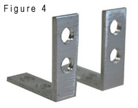 90 degree servomounting brackets