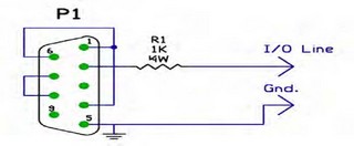 DB-9 Pinout Schematic