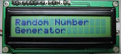 Switching to Random Number Generator Mode