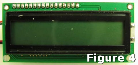 Mount and solder the LCD to the 16 Pin Header