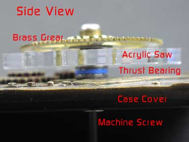 Side View Steampunk Geiger Counter