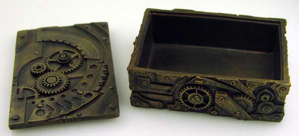 Steampunk Geiger Counter Enclosure