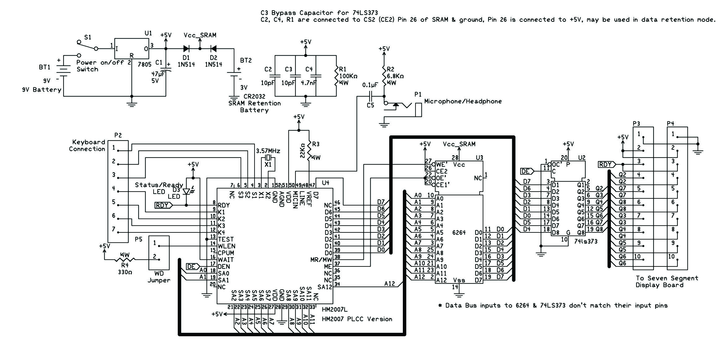 How to Build a Speech Recognition Circuit Page 2 Circuit Diagram