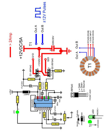 Plasma Driver Schematic Diagram