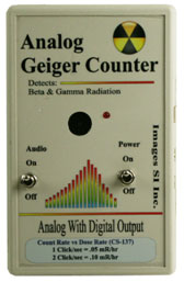 Geiger Counter  - Images analog model