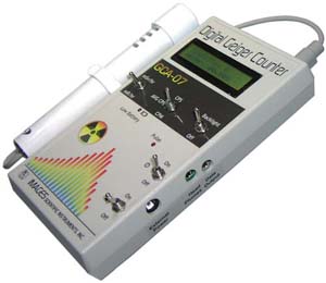 Geiger Counter - GCA-07W Digital Geiger Counter with wand