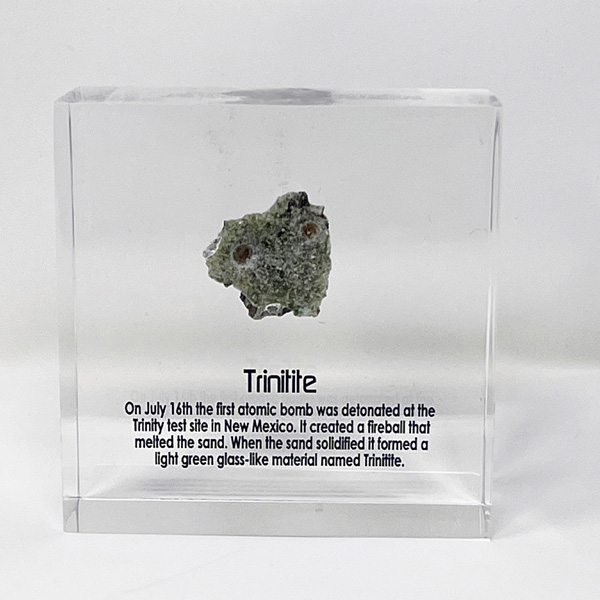 trinitite paperweight