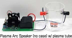 plasma arc speaker kit without a case