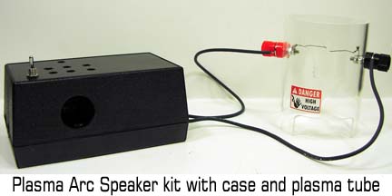 Plasma Arc Speaker with case