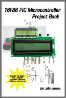 16F88 PIC Microcontroller Project Book