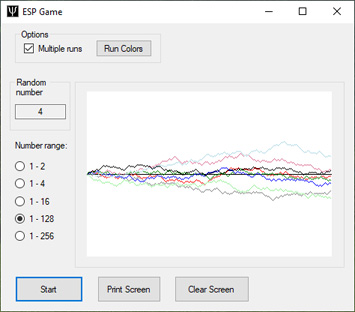 ESP Game Program Screenshot