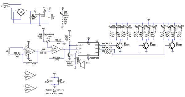 ufo detector schematic